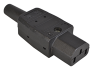 IEC In-Line Female Plug - Kettle Plug With Easy Internal Screw connectors
